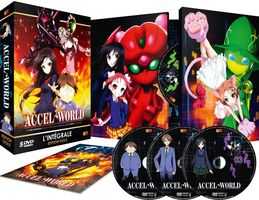 Accel World - Intgrale - Coffret DVD + Livret - Edition Gold - VOSTFR/VF