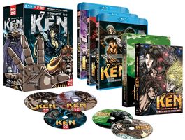 Hokuto no Ken (Ken le survivant) - Intégrale 3 Films (Blu-ray) + 2 OAV (DVD)