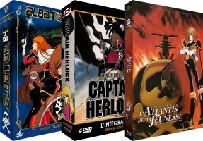 Albator 84 (Film + Srie TV) + Captain Herlock : The Endless Odyssey - Pack 3 Coffrets 11 DVD + 1 Blu-ray