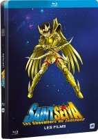 Saint Seiya (Les Chevaliers du Zodiaque) - Les 5 Films - Edition Steelbook - Blu-ray