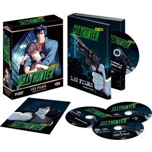 City Hunter (Nicky Larson) - Intgrale 3 films et 3 OAV - Coffret DVD + Livret - Edition Gold - VOSTFR/VF