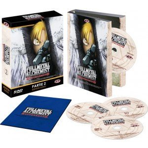 Fullmetal Alchemist : Brotherhood - Partie 2 - Coffret DVD + Livret - Edition Gold - VOSTFR/VF