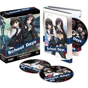 School Days - Intgrale + OAV - Coffret DVD - Edition Gold - VOSTFR/VF