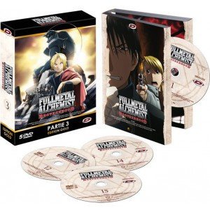 Fullmetal Alchemist : Brotherhood - Partie 3 - Coffret DVD - Edition Gold - VOSTFR/VF