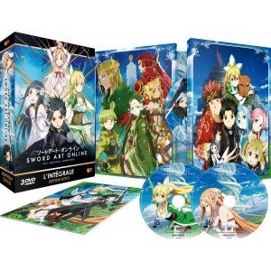 Sword Art Online - Arc 2 (ALO) - Coffret DVD + Livret - Edition Gold - SAO