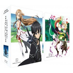 Sword Art Online - Arc 1 (SAO) + Arc 2 (ALO) - Pack 2 Coffrets Edition Collector - Combo Blu-ray + DVD - Réédition