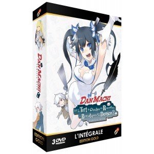 DanMachi : Familia Myth - Intgrale - Edition Gold - Coffret DVD + Livret