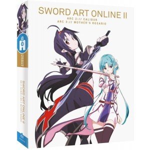 Sword Art Online 2 - Arc 2 et 3 : Calibur & Mother's Rosario - Coffret DVD - Edition Premium
