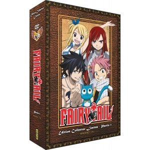Fairy Tail - Partie 1 (Saisons 1 à 4) - Edition Collector Limitée - Coffret A4 DVD - 175 Eps.