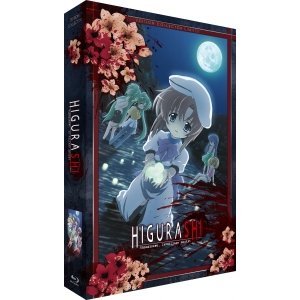 Higurashi : Hinamizawa, le village maudit - Intégrale (2 saisons + 5 OAV) - Edition collector limitée - Coffret A4 Blu-ray