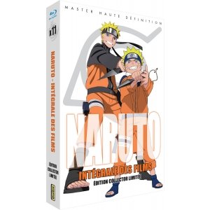 Naruto : Les films - Intégrale (11 films) - Edition Collector Limitée - Coffret A4 Blu-ray