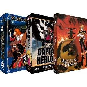 Albator 84 (Film + Srie TV) + Captain Herlock : The Endless Odyssey - Pack 3 Coffrets 11 DVD + 1 Blu-ray