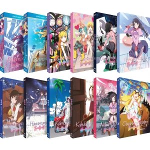 Nisemonogatari + Bakemonogatari + Monogatari - Intégrale - Pack 12 Coffrets Blu-ray