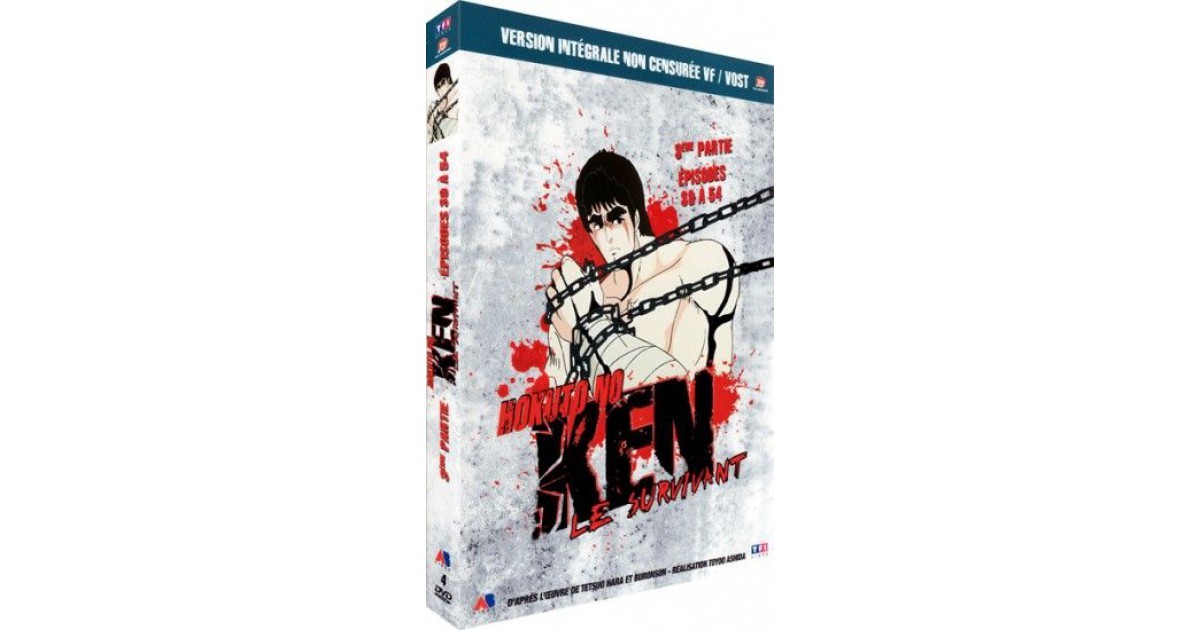 Ken le Survivant - Partie 3 - DVD - Non Censuré - Hokuto no ken