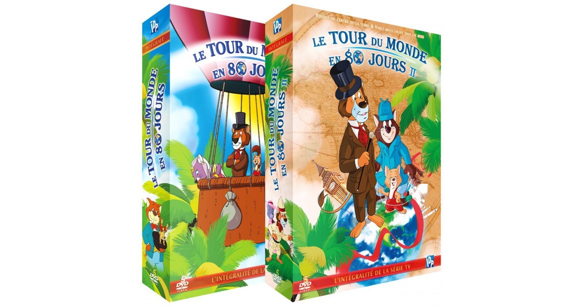 Le Tour Du Monde En 80 Jours Serie Tv Le Tour du Monde en 80 jours - Intégrale - Pack 2 Coffrets (10 DVD
