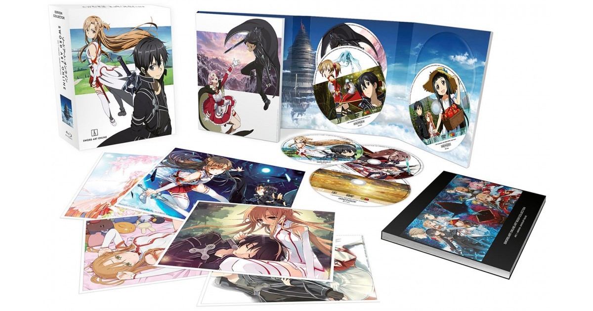 Sword Art Online Arc 1 (SAO) Collector Coffret BluRay + DVD