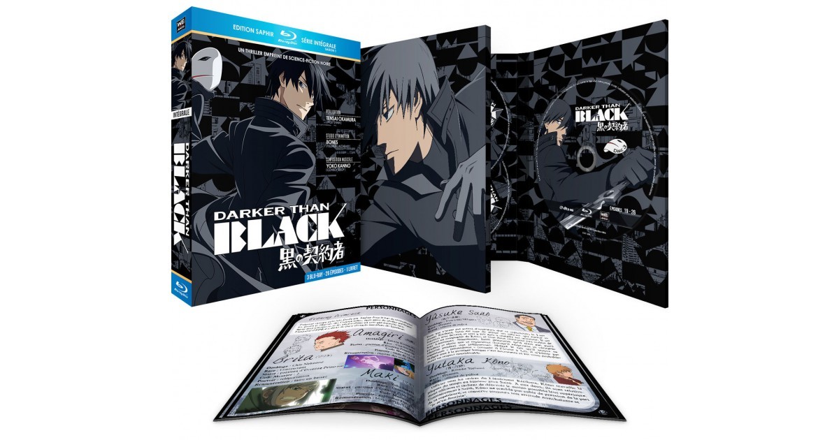 Darker Than BLACK - Saison 1 - Coffret Blu-Ray - Edition Saphir