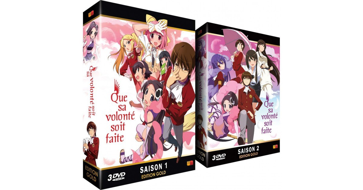 Que sa volonté soit faite Intégrale Pack 2 Coffrets DVD Edition Gold