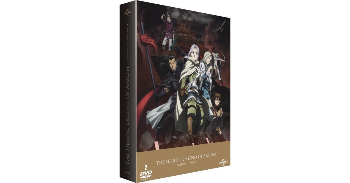 The Heroic Legend of Arslan - Saison 1 - Partie 1 - Coffret DVD