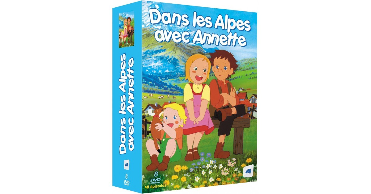 Dans Les Alpes Avec Annette Paroles Dans les Alpes avec Annette - Intégrale - Coffret DVD | Anime-Store.fr