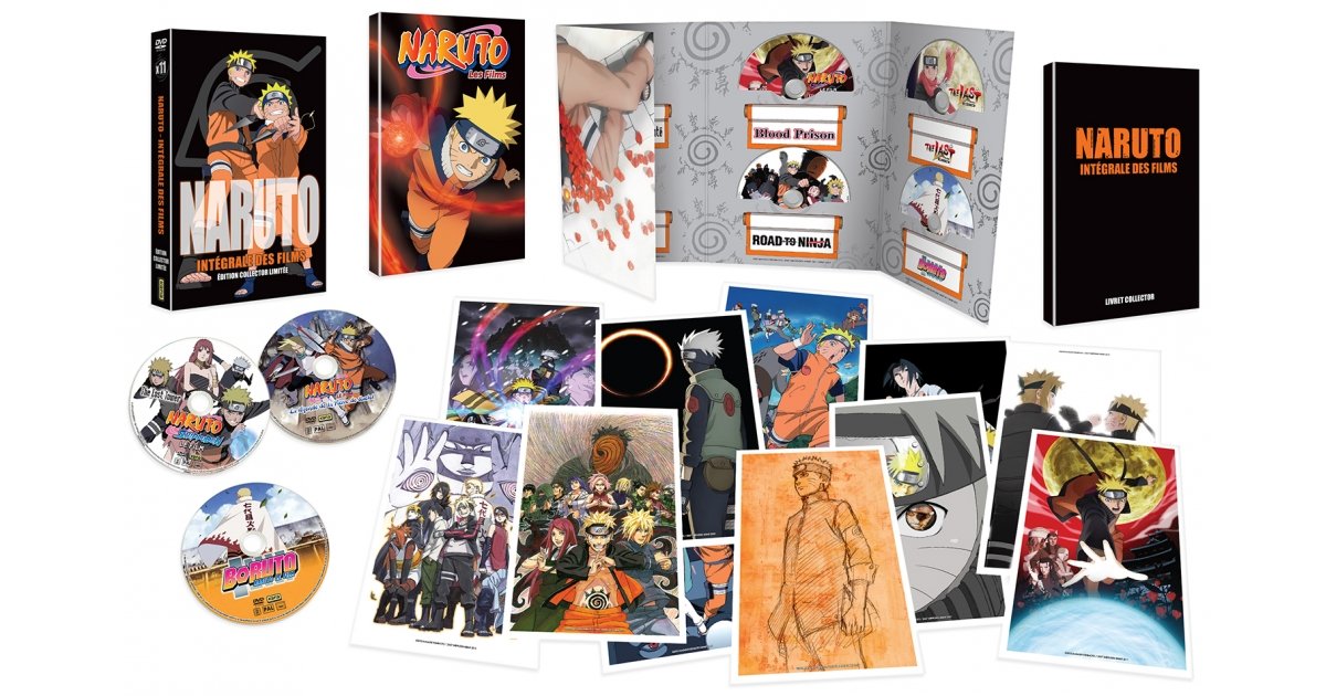 Dvds Naruto Classico + Shippuden Completos + 11 Filmes