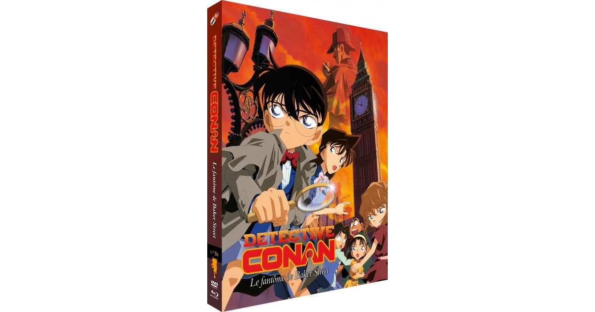 Détective Conan Le Fantôme De Baker Street Détective Conan - Film 6 : Le fantôme de Baker Street - Blu-ray + DVD