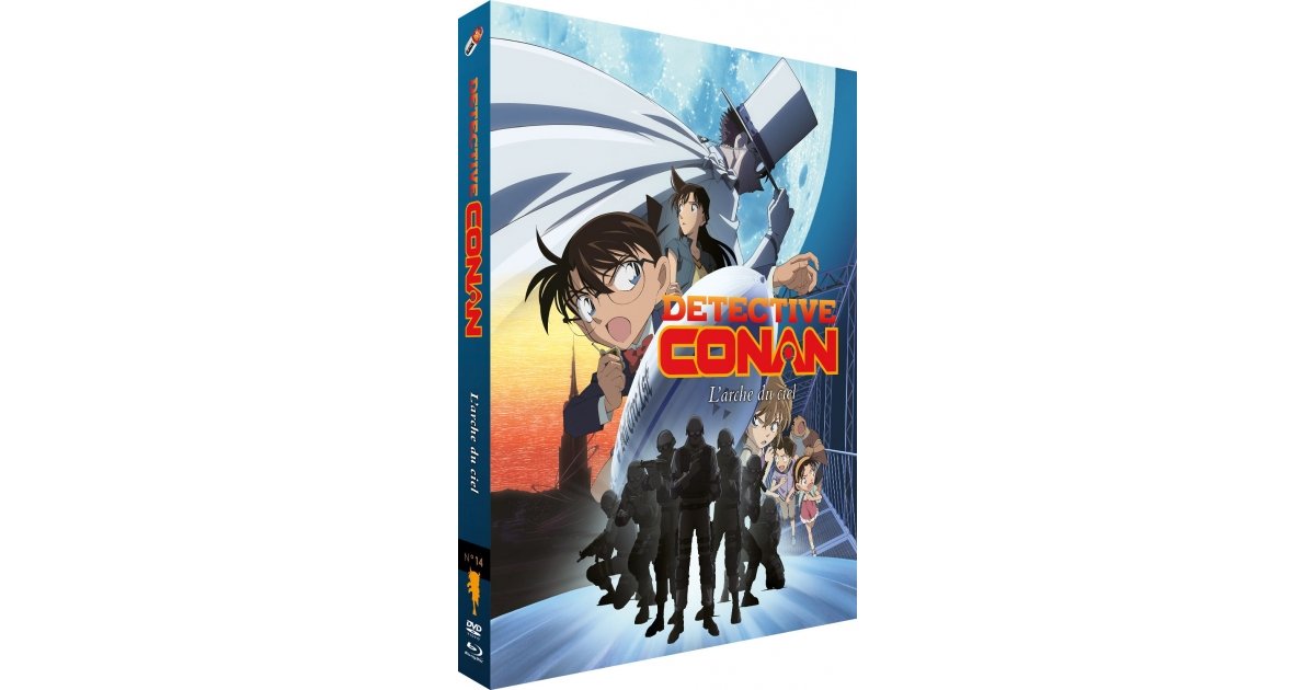 Détective Conan - Film 14 : L'arche du ciel - Combo Blu-ray + DVD - Détective Conan L Arche Du Ciel