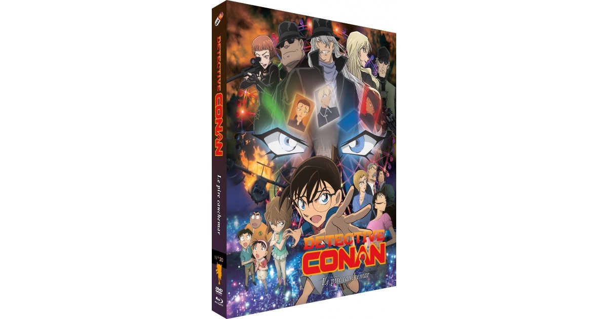 Détective Conan Le Pire Cauchemar Détective Conan - Film 20 : Le pire cauchemar - Blu-ray + DVD | Anime