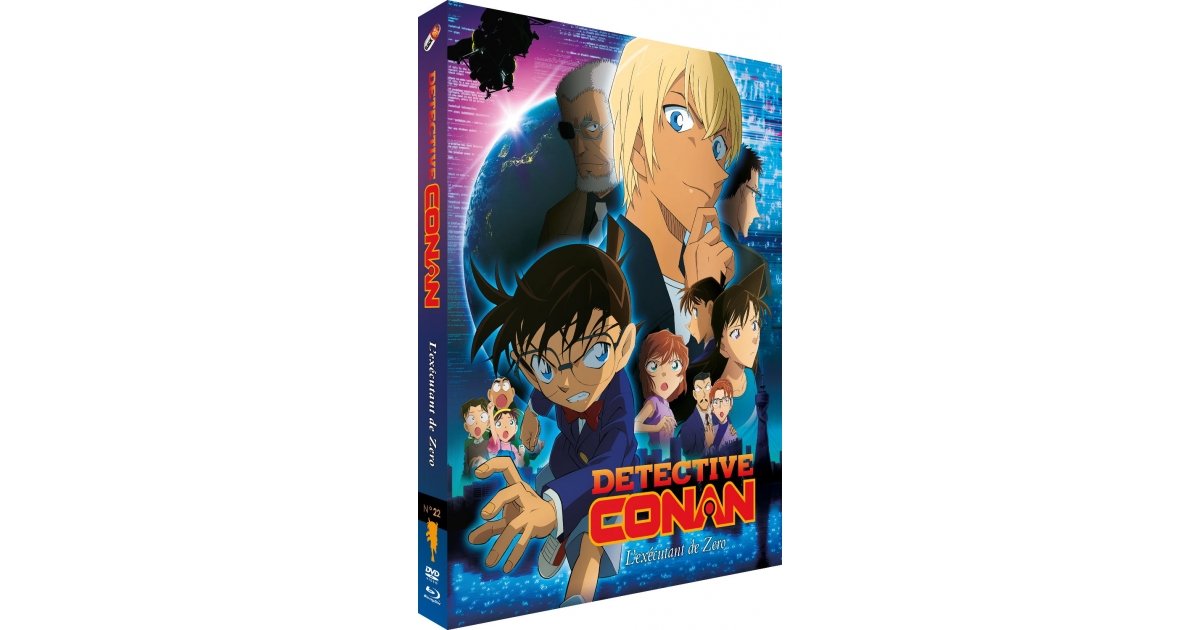 Détective Conan : L'exécutant De Zero Détective Conan - Film 22 : L'exécutant de Zéro - Combo Blu-ray + DVD | Anime-Store.fr