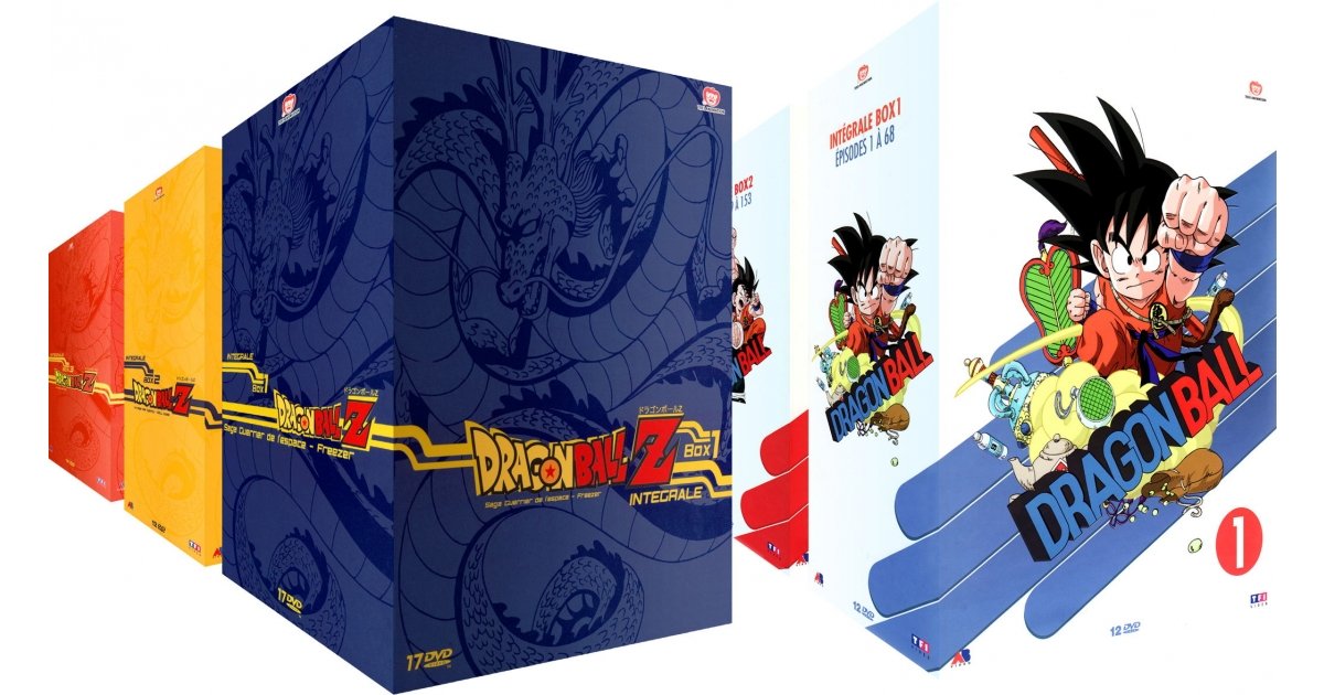 Dragon Ball Z + Dragon Ball - Intégrale Collector Pack 5 Coffrets DVD