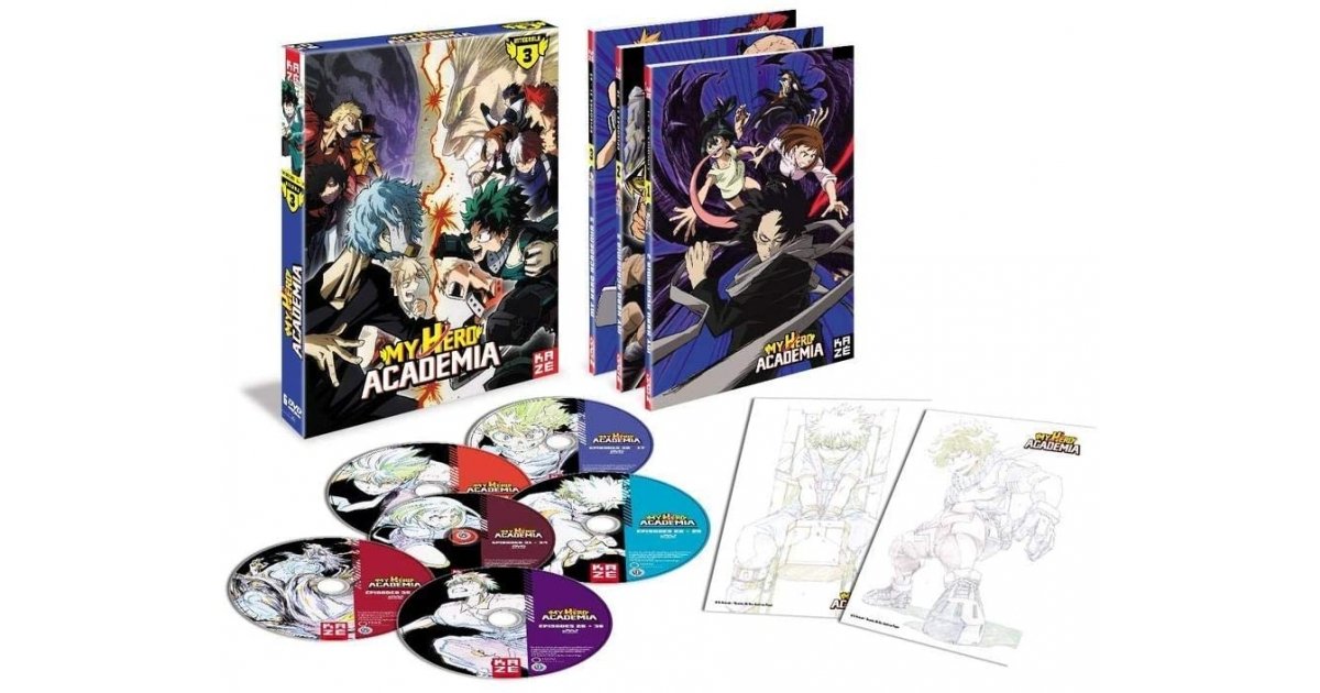 My Hero Academia - Saison 3 - Collector - Coffret DVD