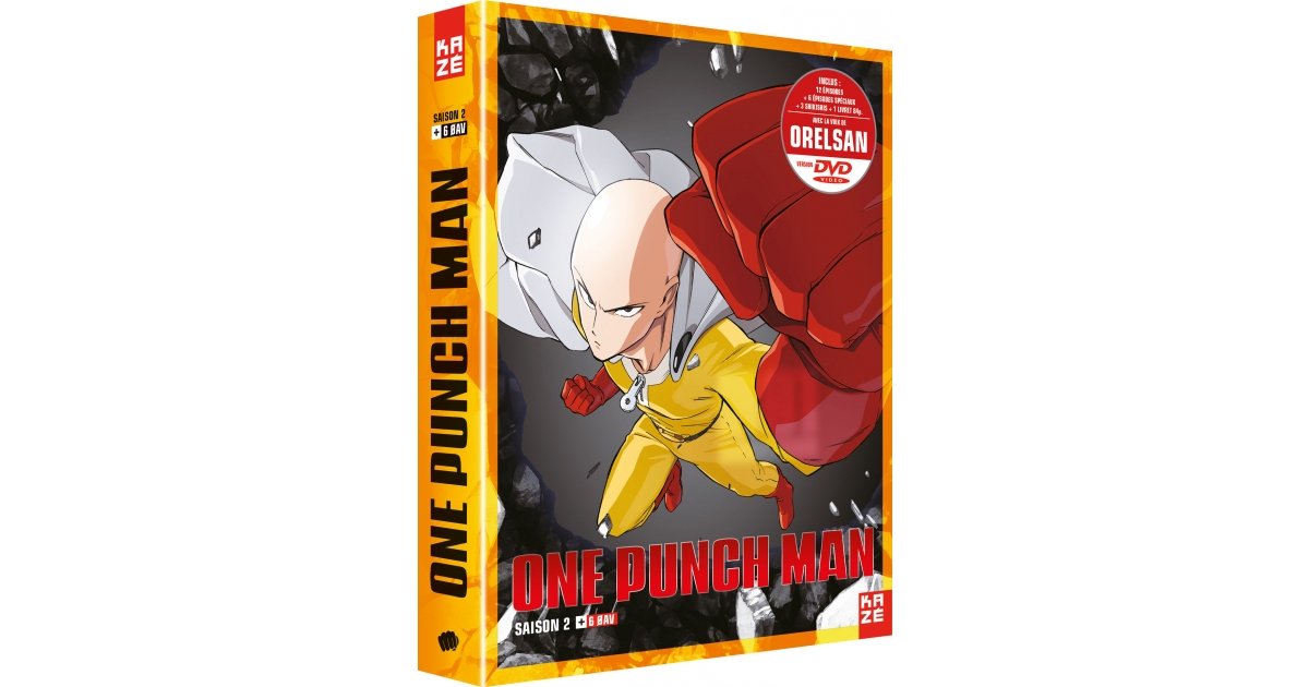 Coffret One Punch Man Saison 2 One Punch Man - Saison 2 - Coffret DVD | Anime-Store.fr