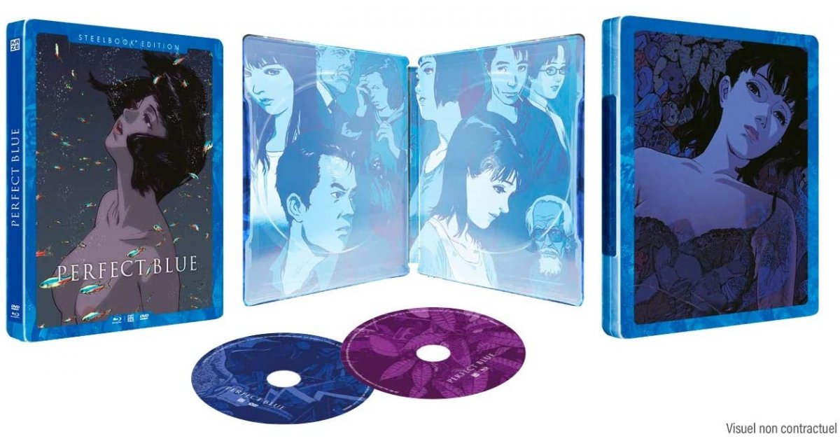 Perfect Blue Film Edition Limitée Steelbook Combo Bluray + DVD