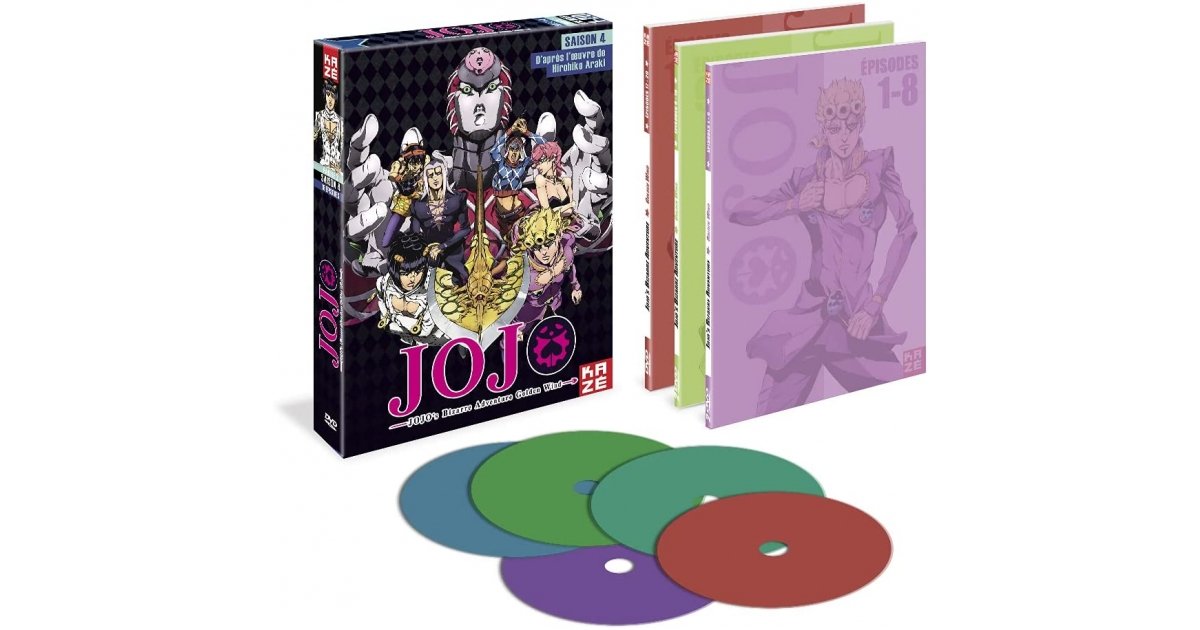 Jojo's Bizarre Adventure - Saison 4 - Partie 2 - Coffret DVD | Anime