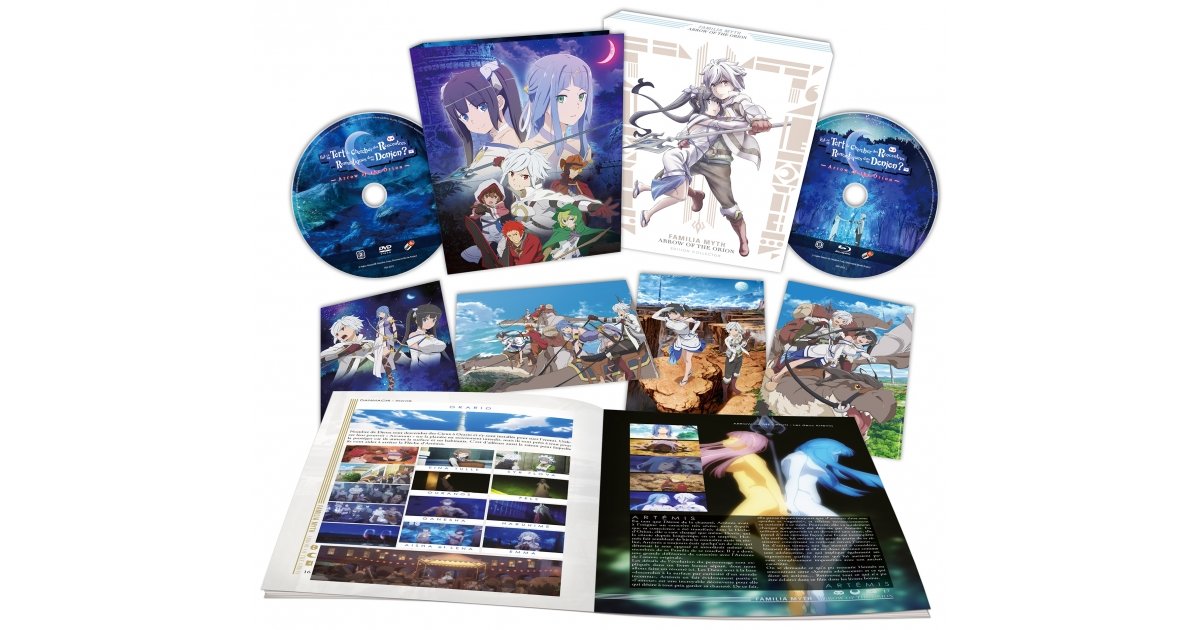 DanMachi - Film : Arrow of the Orion - Collector DVD + Blu-ray