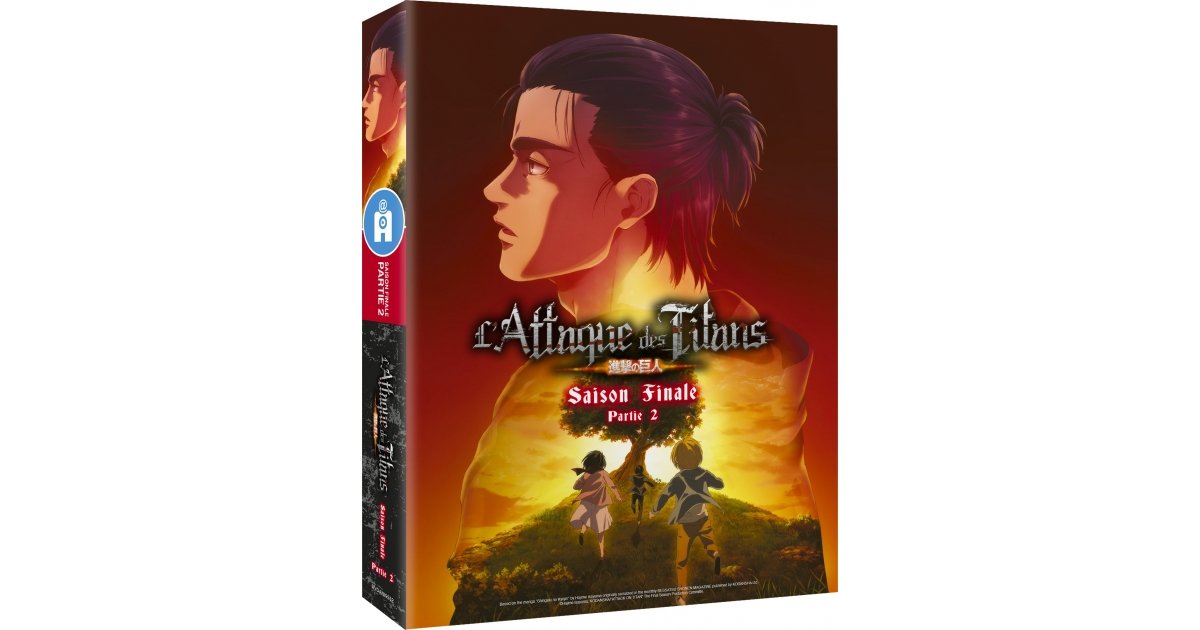 L'attaque Des Titans Saison 4 Dvd
