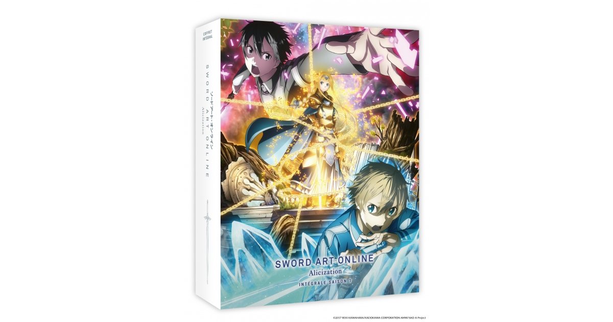 Sword Art Online Alicization - Saison 1 - Coffret DVD