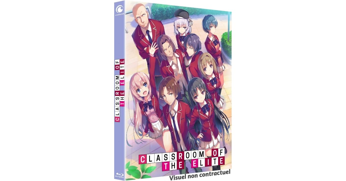 Classroom of The Elite Saison 1 Coffret Bluray