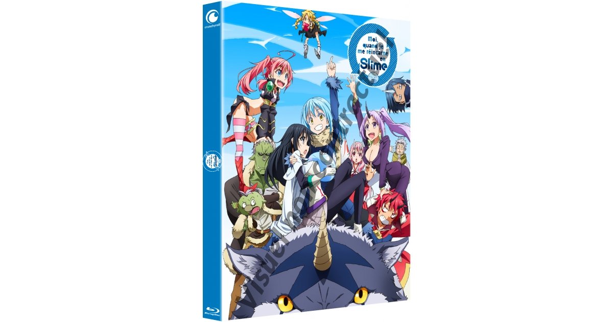 Moi Quand Je me réincarne en Slime - Saison 1 - Coffret Blu-ray
