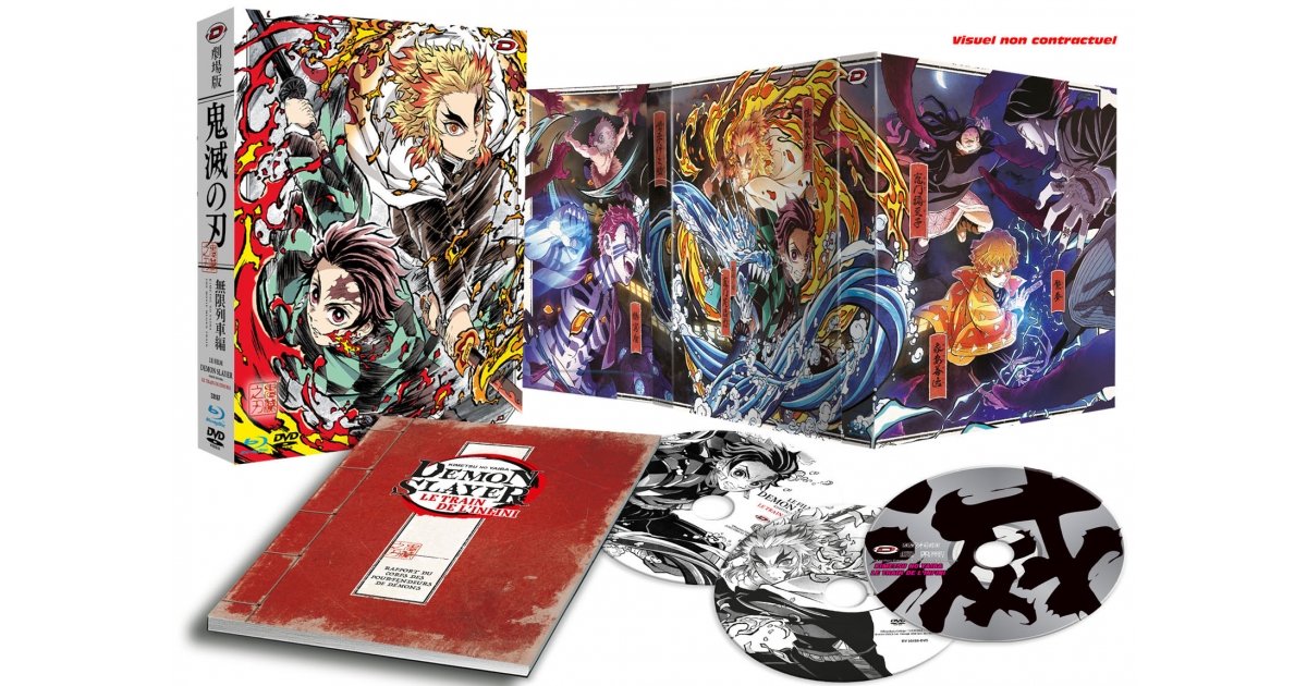 Demon Slayer : Le train de l'infini - Coffret Blu-ray + DVD | Anime