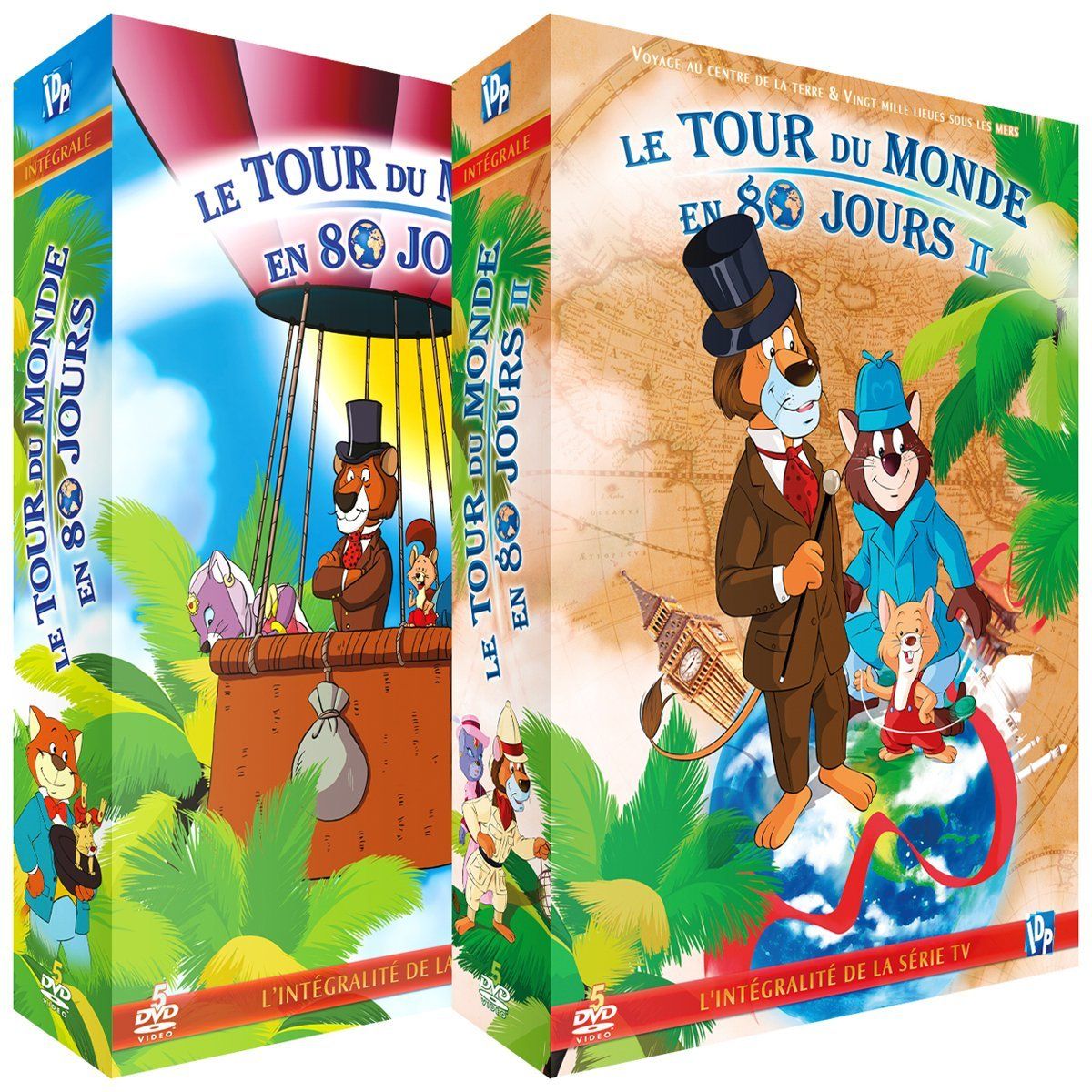 Le Tour du Monde en 80 jours - Intégrale - Pack 2 Coffrets (10 DVD