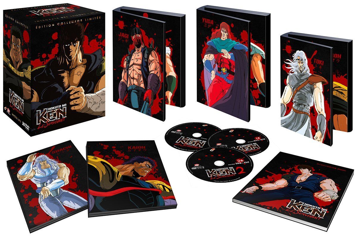 Ken le Survivant - Intégrale - Coffret DVD Collector + Artbook