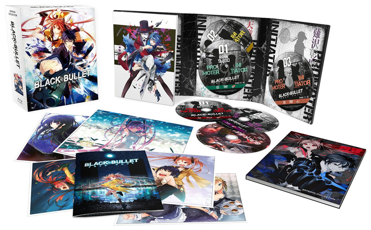 Dvd Anime Black Bullet Completo