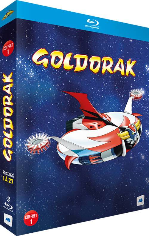 Animation - coffret GOLDORAK BOX 1 VERSION FRANCAISE 5 DVD TBE Grendizer  Episodes 1 à 26