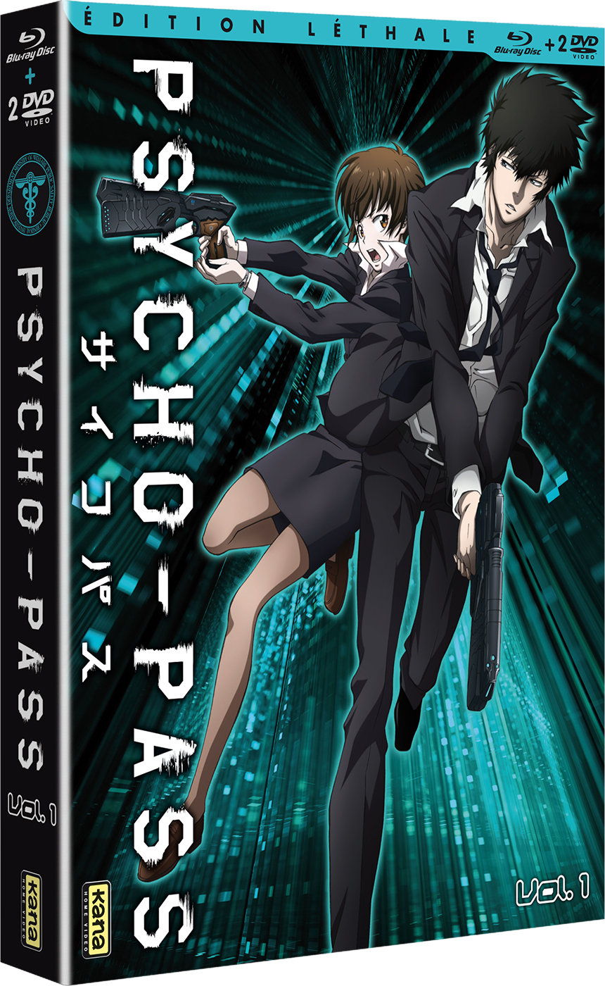 Psycho Pass Saison 1 Partie 1 Coffret Combo Dvd Blu Ray Anime Store Fr