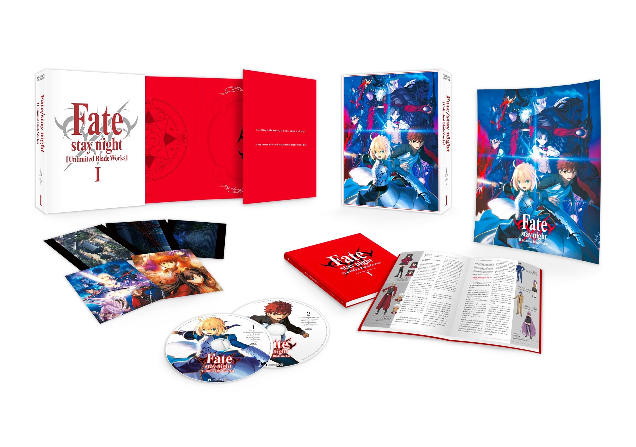 Fate stay night Coffret intégral de la Série TV - Coffret 9 DVD