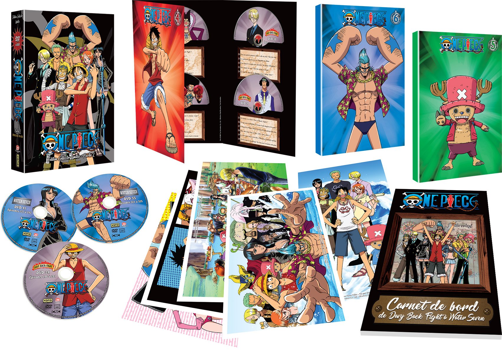 Dvd One Piece Box 2 - Episódios 44 Ao 86 Dublado