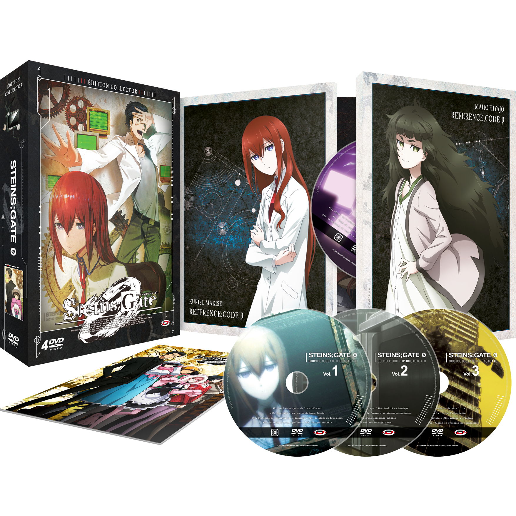 Coffret Collector Blu-ray Steins;Gate 0 - Intégrale (Série TV +