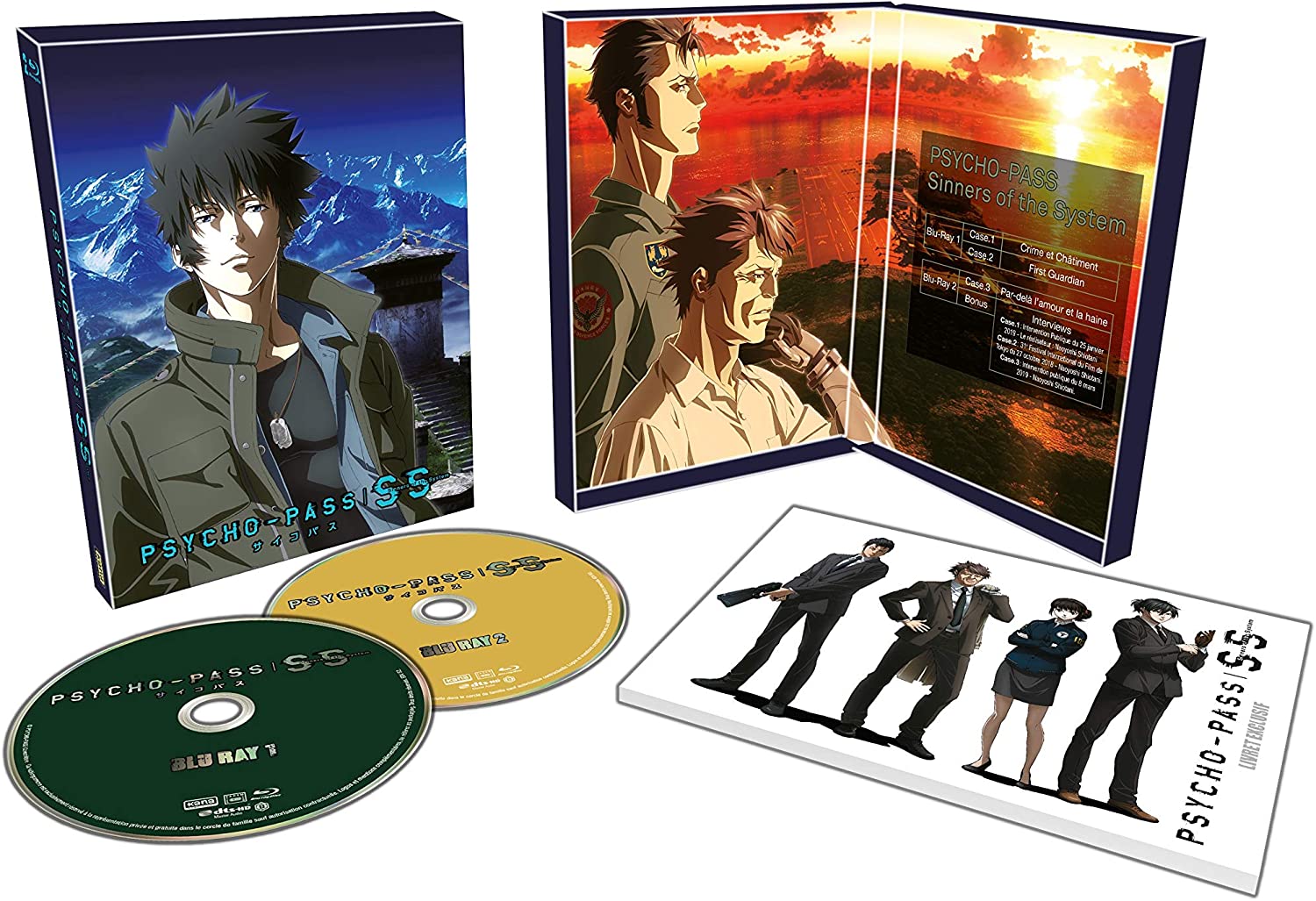 Psycho Pass 3 Films Collector Coffret Blu Ray Anime Store Fr