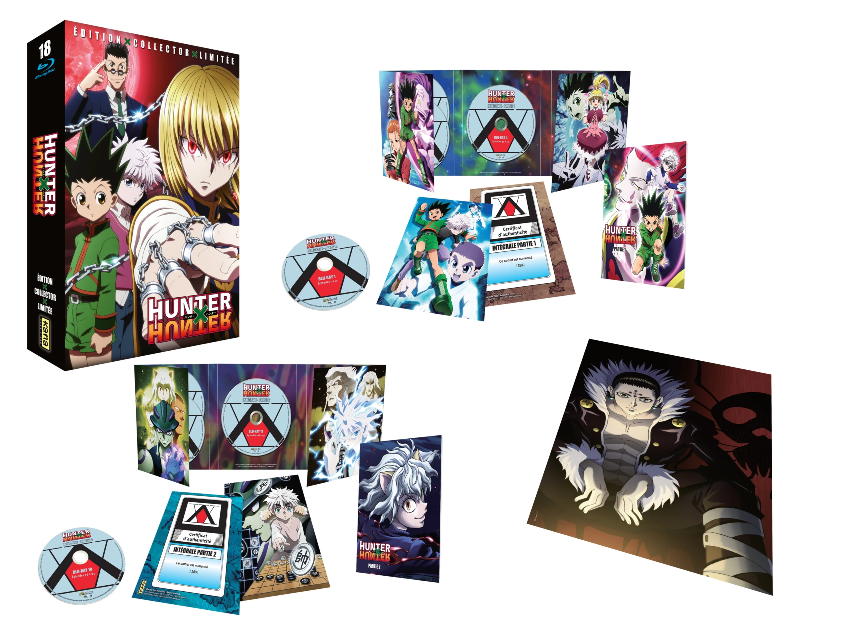 Hunter X Hunter (2011) - Intégrale - Edition limitée - Coffret Blu-ray